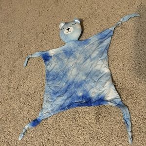 Little sleepies lovey. Blue tie dye bear